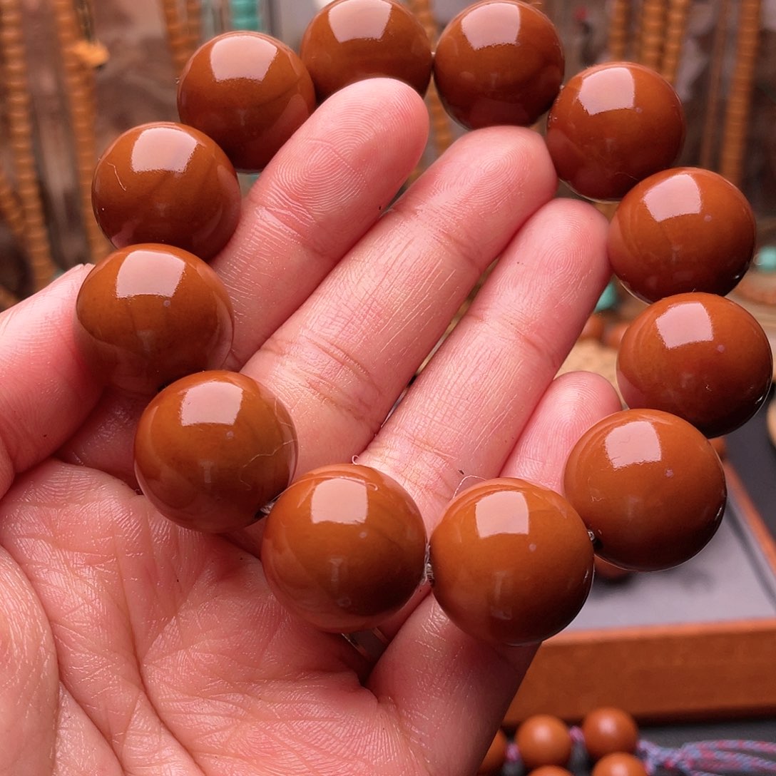 橄榄核手串/手链丽****珠橄榄核1.9