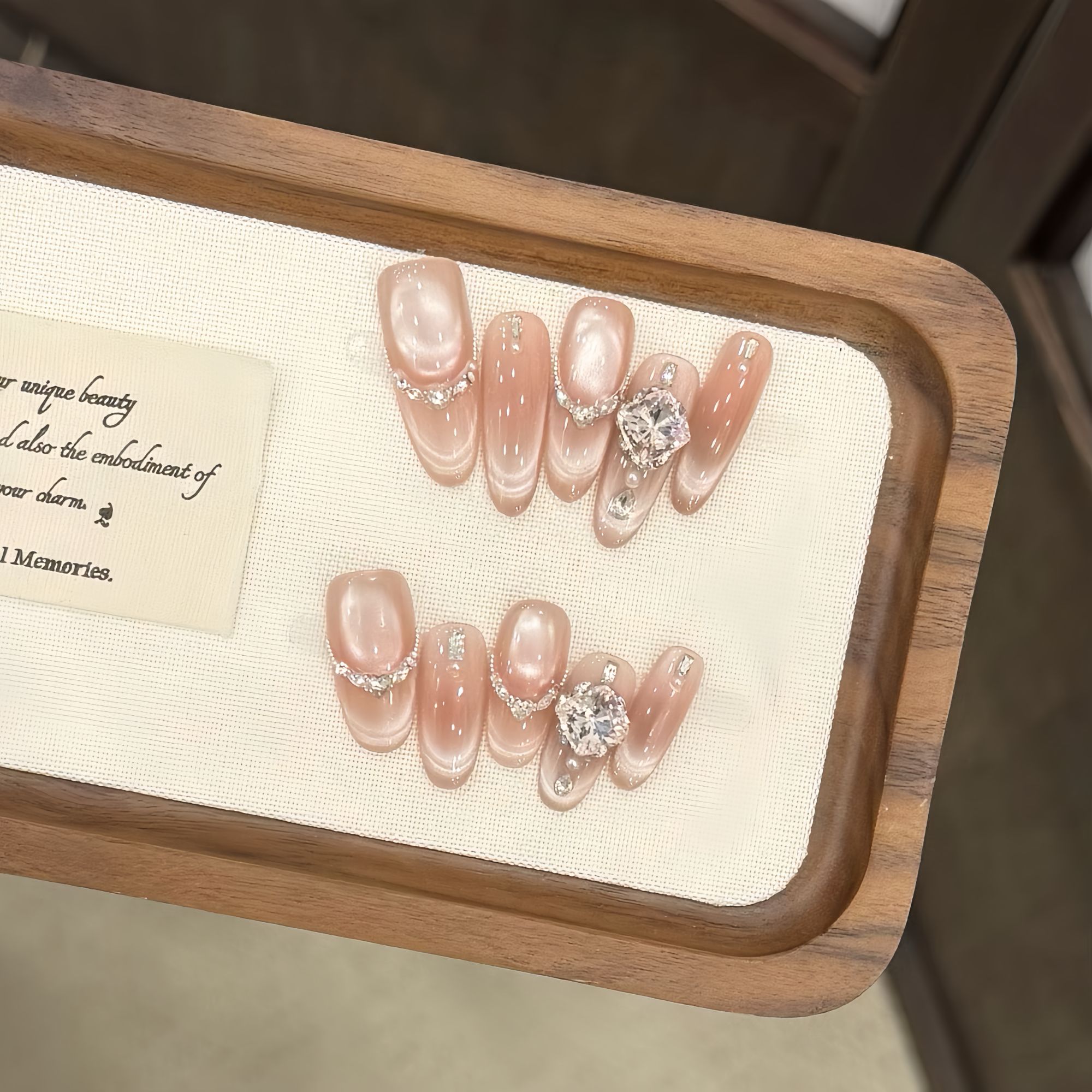 月光之泪-XingHeJiYu轻奢高定美甲 10片装