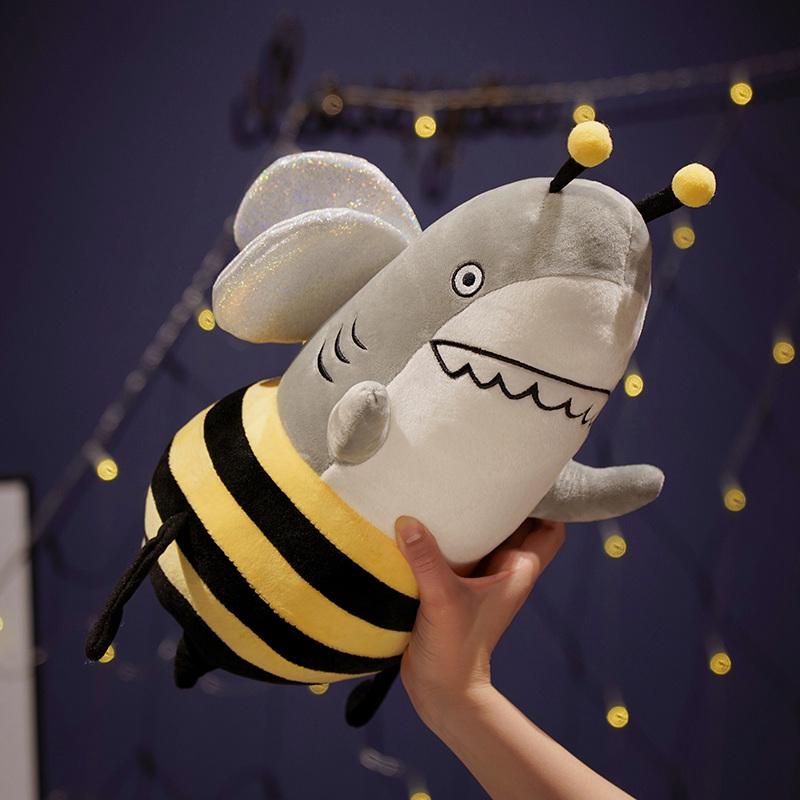 你们期待的Shark&Bee 你们可以叫我*** 也可叫我鲨蜂了 创意公仔
