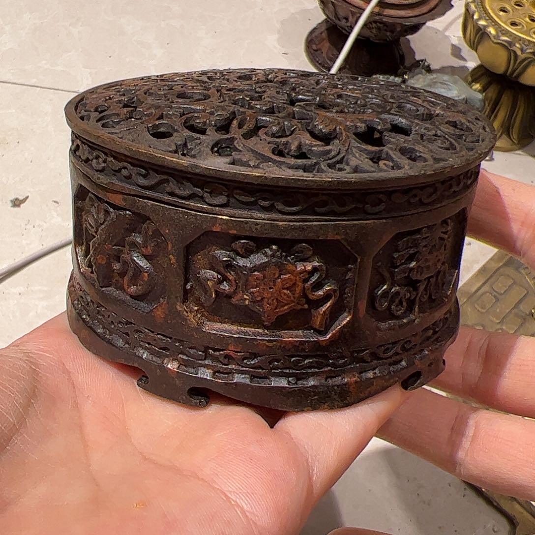 微瑕疵黄铜摆件工艺品