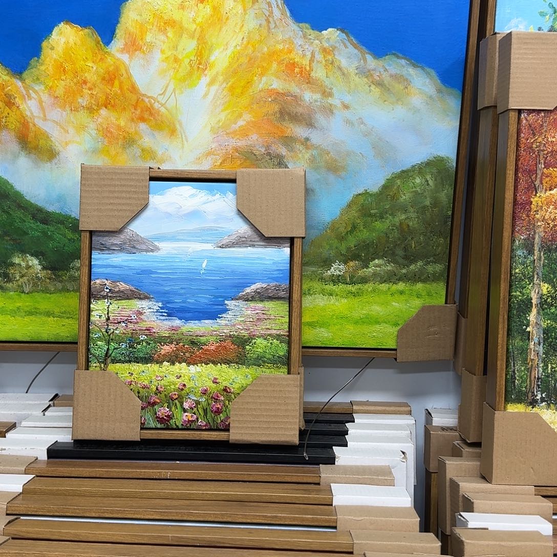 油画2025油画作品入选全国美展并