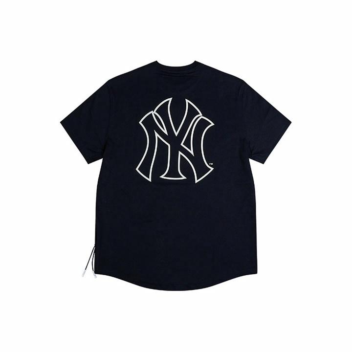 New Era x MLB联名款 纽约洋基队和洛杉矶道奇队 印花圆领短袖T恤
