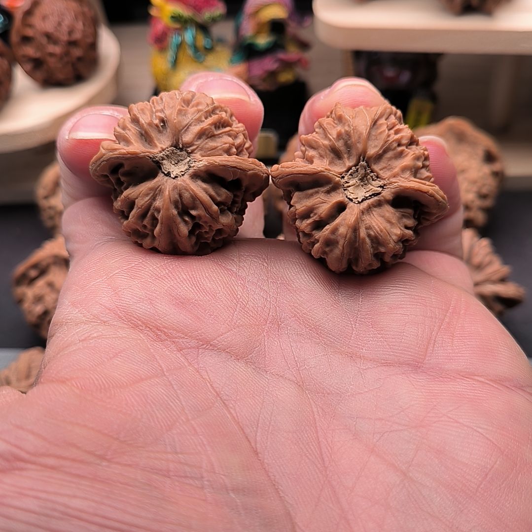 吊坠文玩核桃不打药老款宫灯34尺魔瞳小手捻