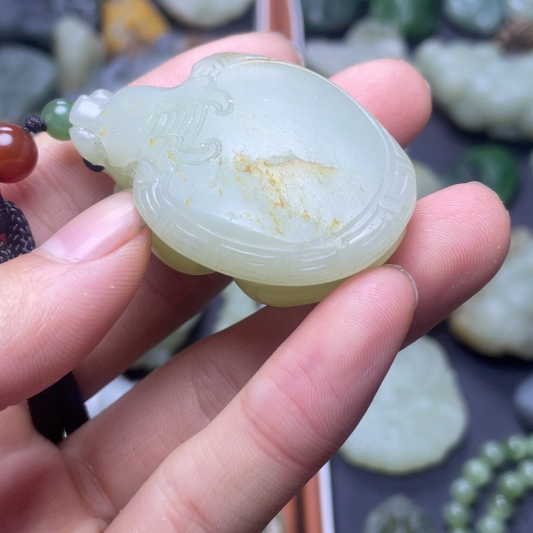 吊坠(不含链)未镶嵌和田玉