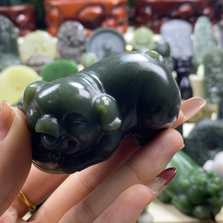 和田玉颈饰未镶嵌用****1