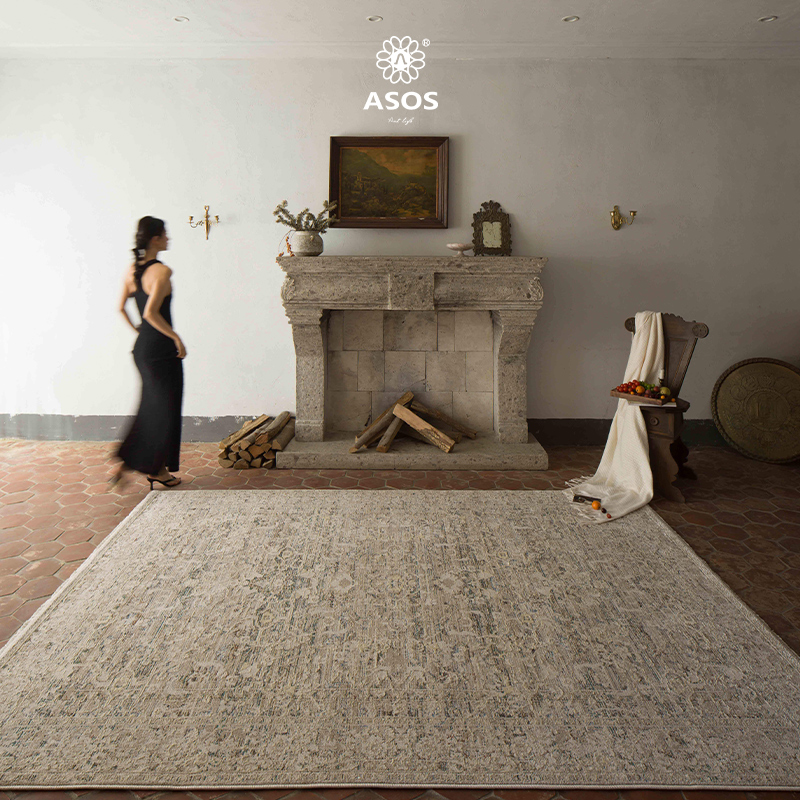 【新品发售】ASOS原装进口美式客厅高级复古地毯