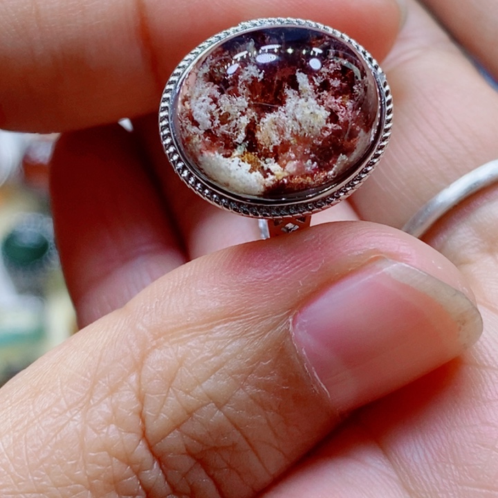 水晶戒指未镶嵌水晶