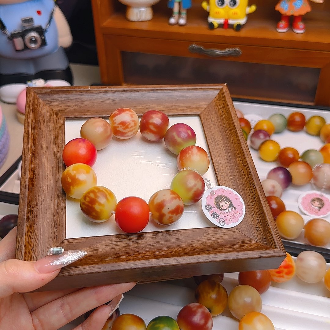 手串菩提根/象牙果卡23干磨苹果微瑕2