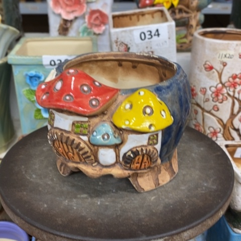 【闪购商品】红陶粗陶材质多肉花盆