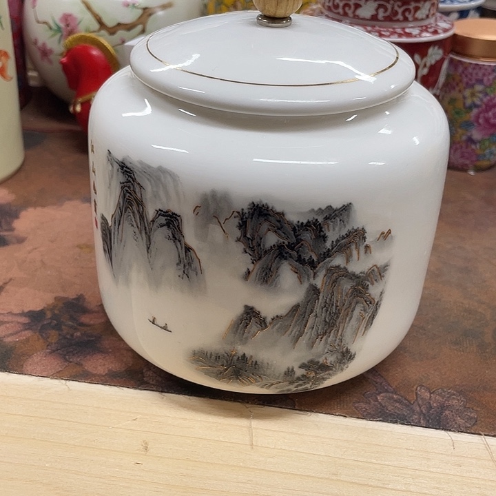 陶瓷罐茶叶罐密封罐储物罐