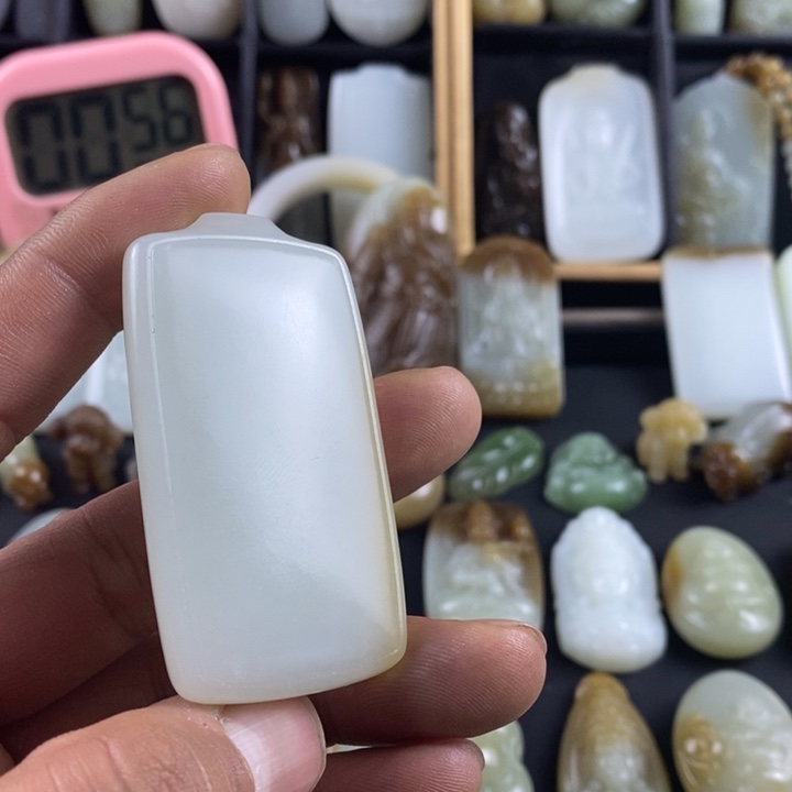 和田玉挂件未镶嵌