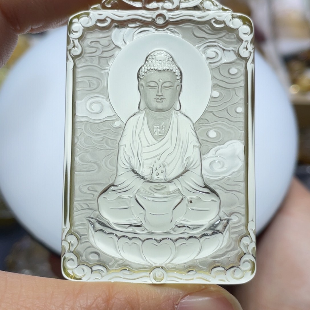 水晶颈饰未镶嵌定制