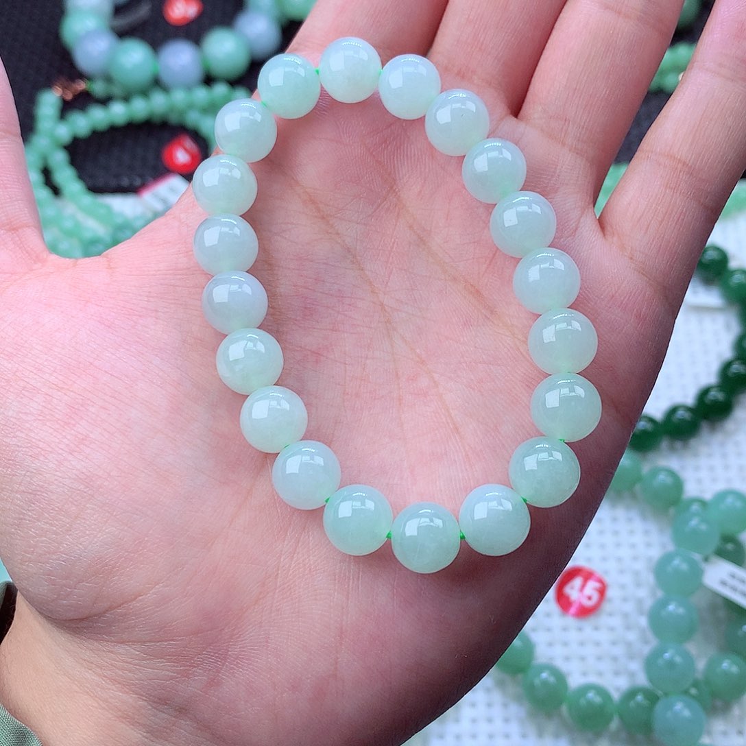 欲***哥翡翠未镶嵌毛衣链