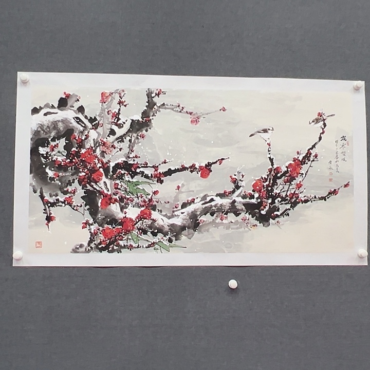 国画书画作品多次