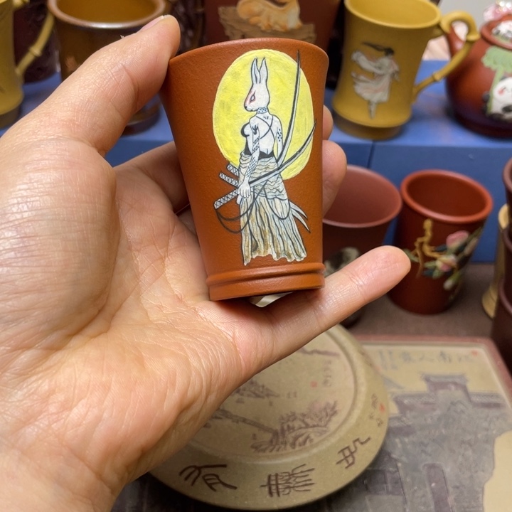 紫砂茶杯紫砂主人杯