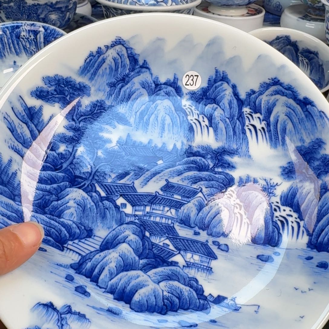 陶景德镇纯手绘茶具圆圆237