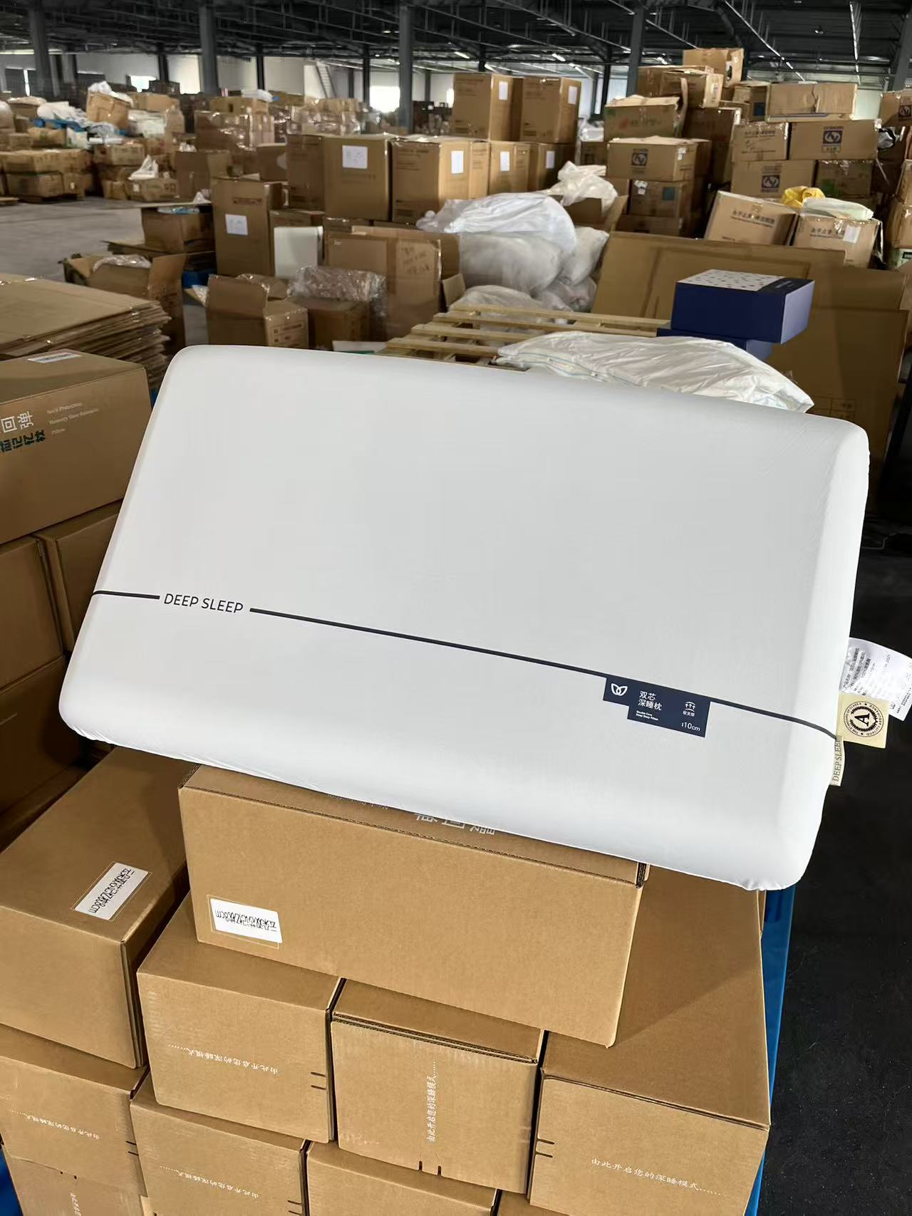 亚同款记忆棉双芯云朵深睡枕头护颈助睡眠枕芯成人零压深睡家用