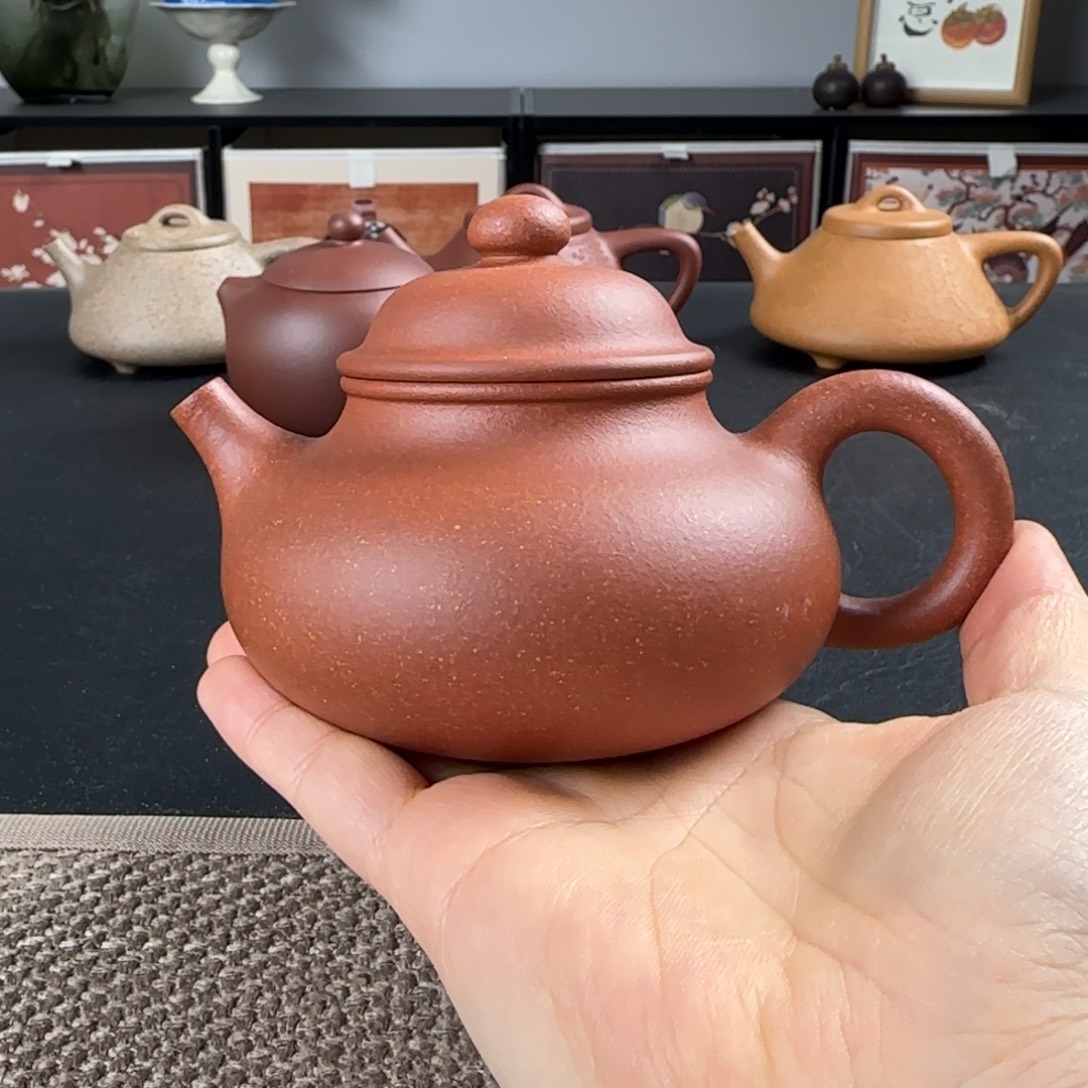 紫砂茶壶微瑕容天