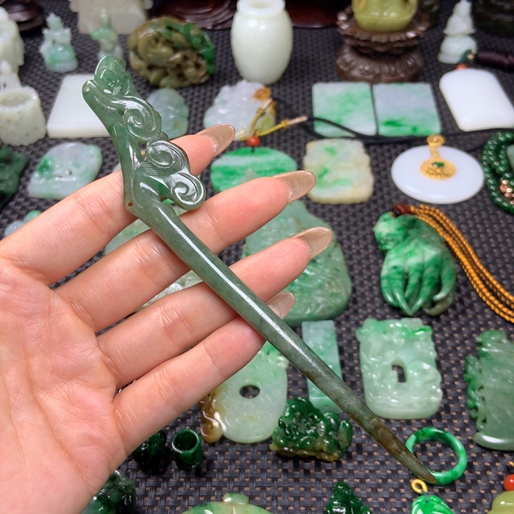 未镶嵌挂件翡翠清