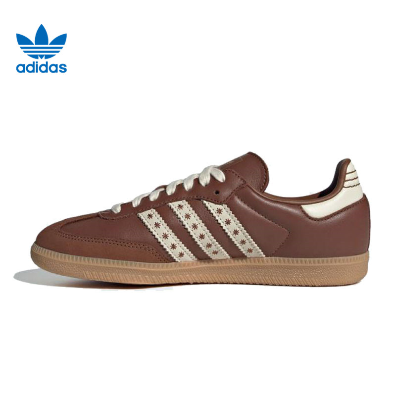 adidas阿迪达斯【同】三叶草女鞋SAMBA OG运动鞋休闲鞋JR8821