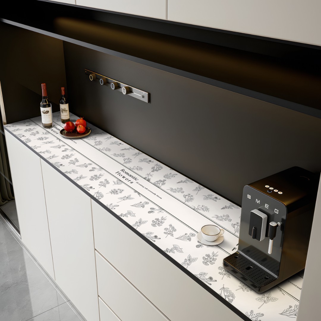 轻奢餐边柜防水防油桌垫电视柜柜子鞋柜桌垫防水免洗桌面保护垫