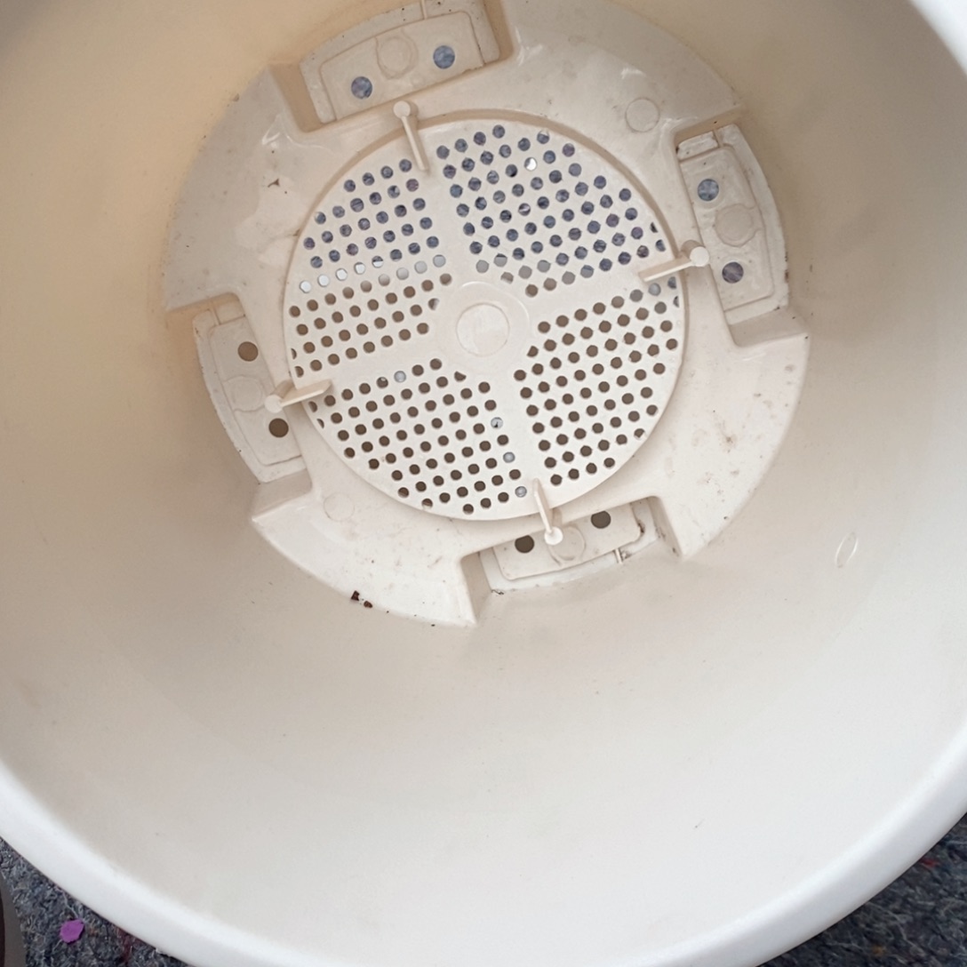 树脂3个32口米色球根无托