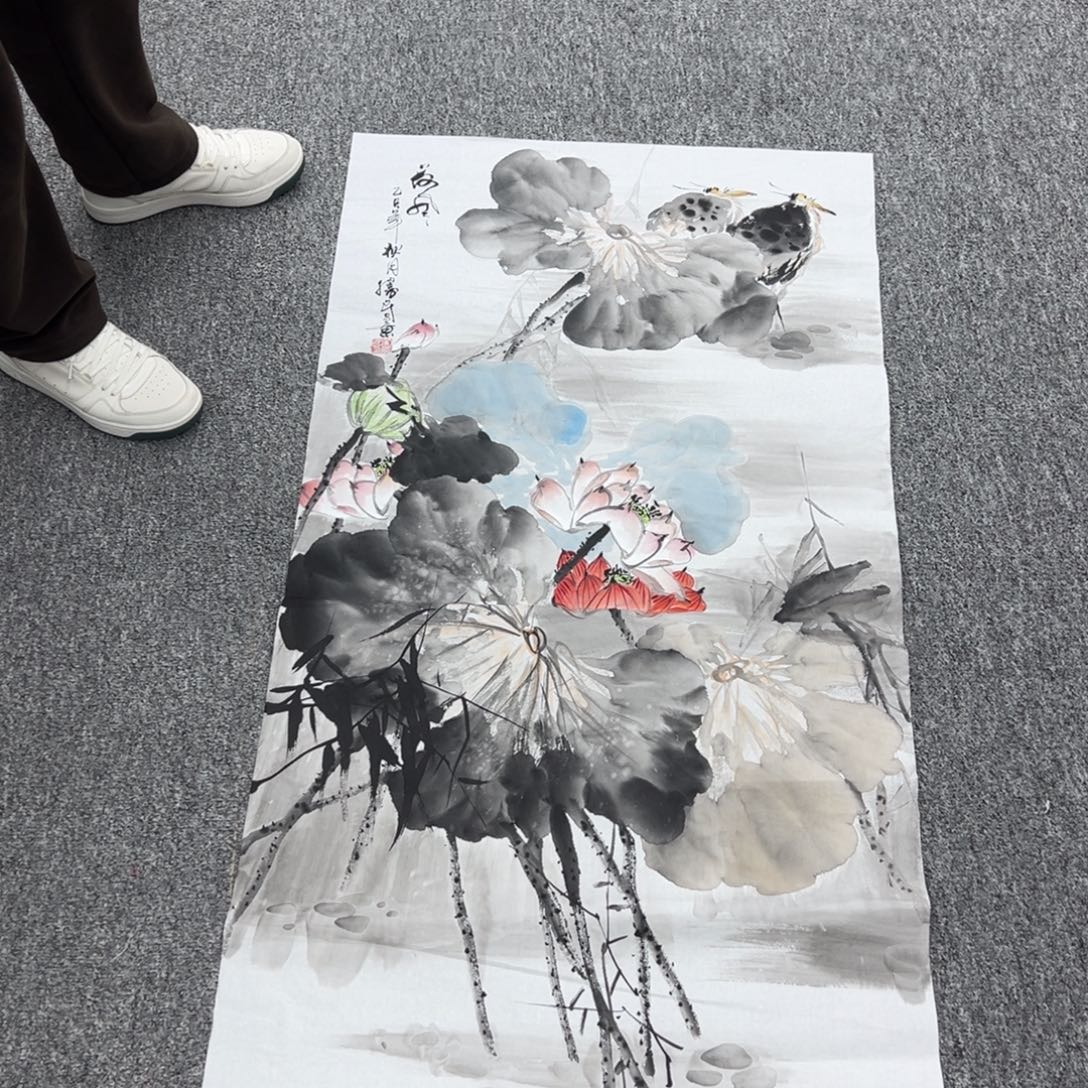 国画纯手绘字画宣纸