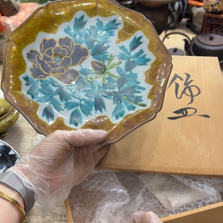 陶瓷古美术置物摆件