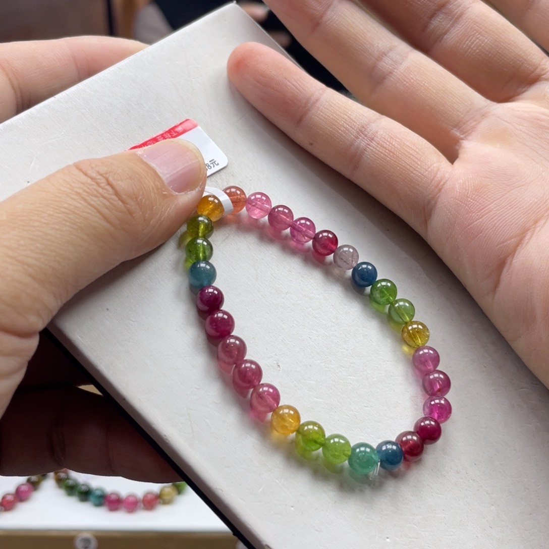 碧玺手串未镶嵌6mm.mmmmmmmmmm