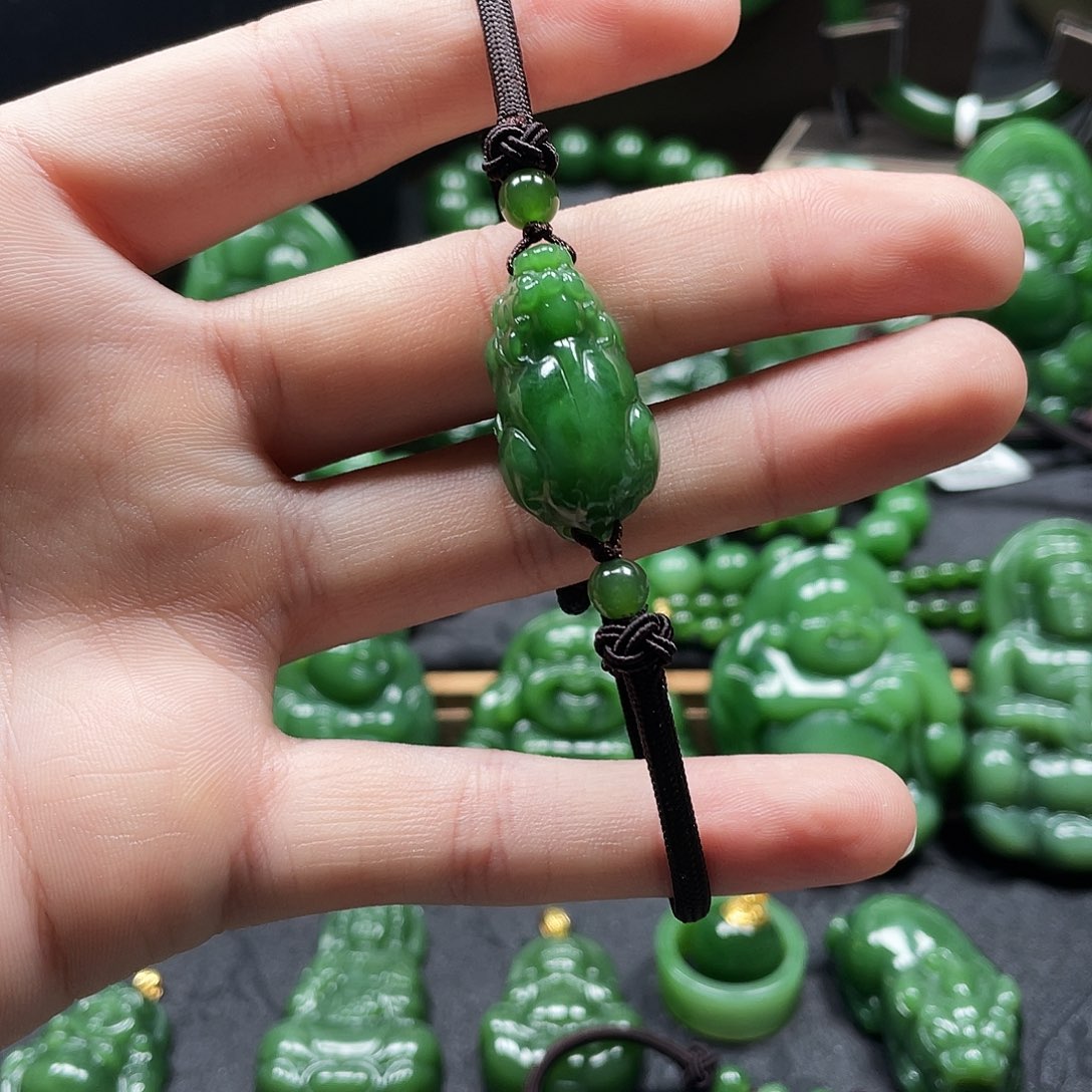 和田玉（碧玉）手绳未镶嵌