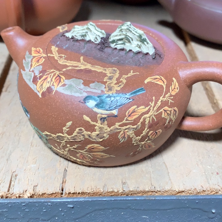 紫砂茶壶原矿手工109