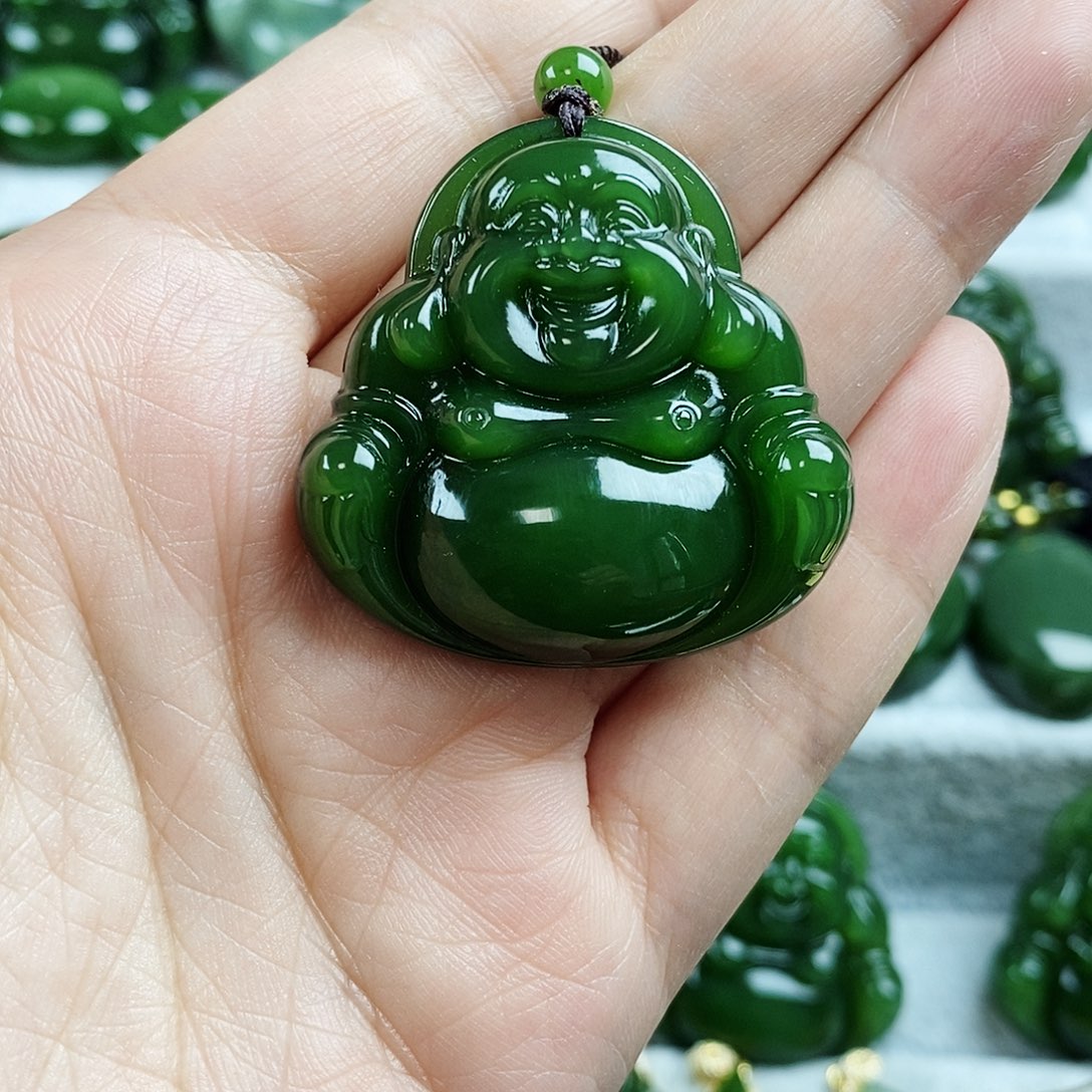 和田玉（碧玉）未镶嵌颈饰