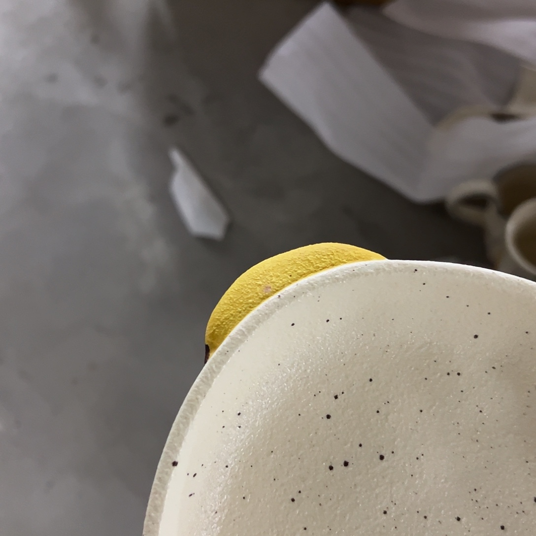 搪瓷微瑕香蕉苹果鱼盘一个