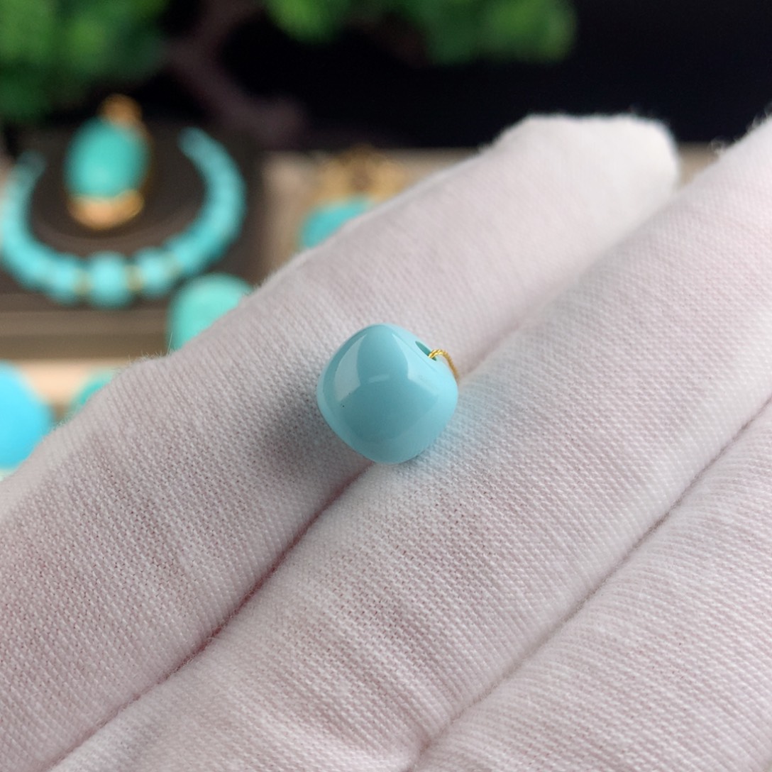 【闪购商品】绿松石配珠卡9.5未镶嵌