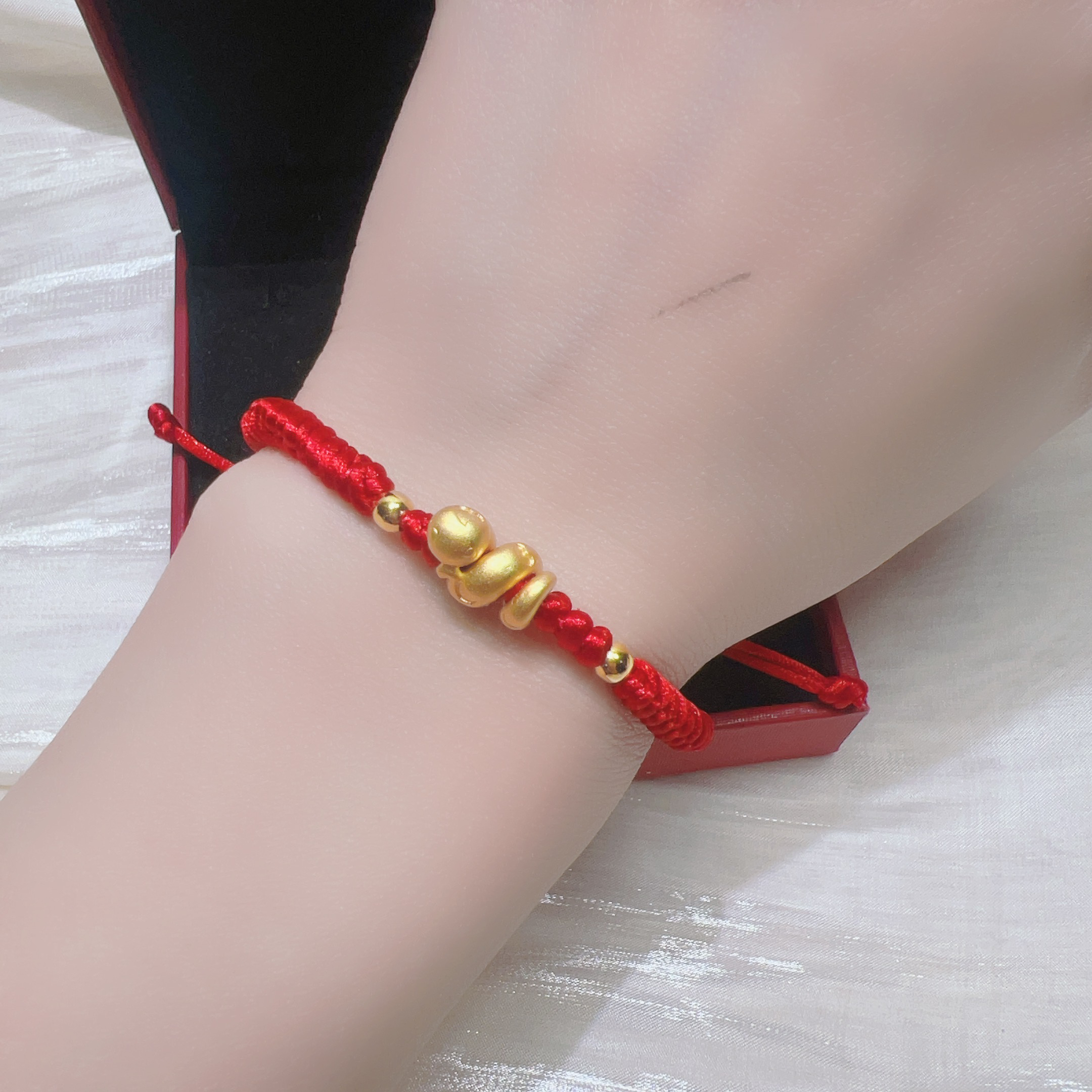 足银手链 足银999卷卷蛇手链S125