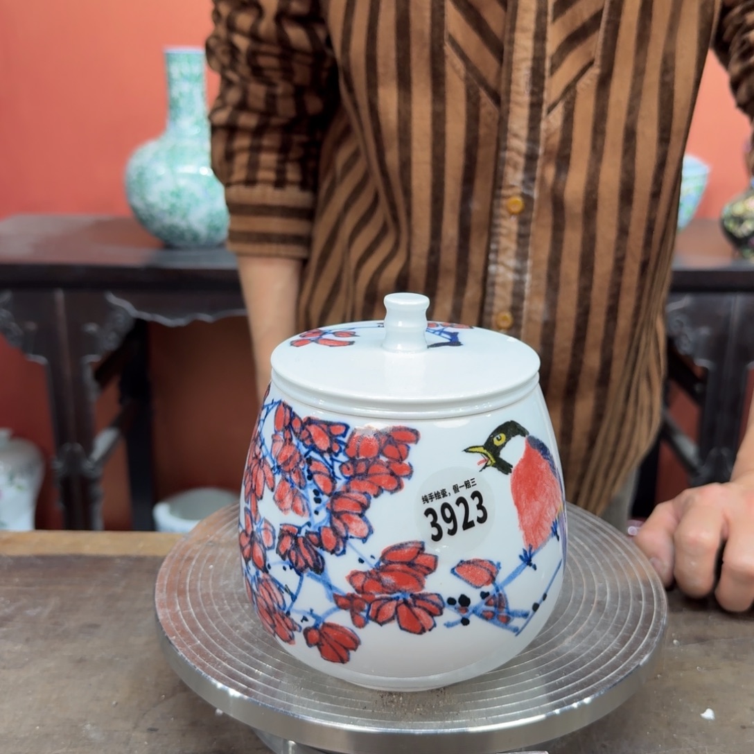 陶摆件吴义松甄选陶瓷3923