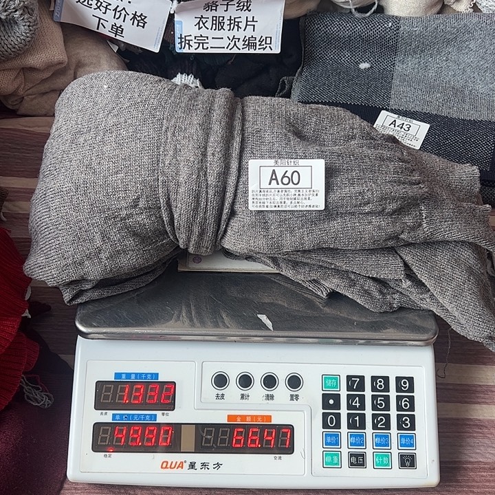 貉子绒衣服拆片A60