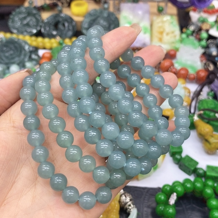 未镶嵌手链翡翠手链1