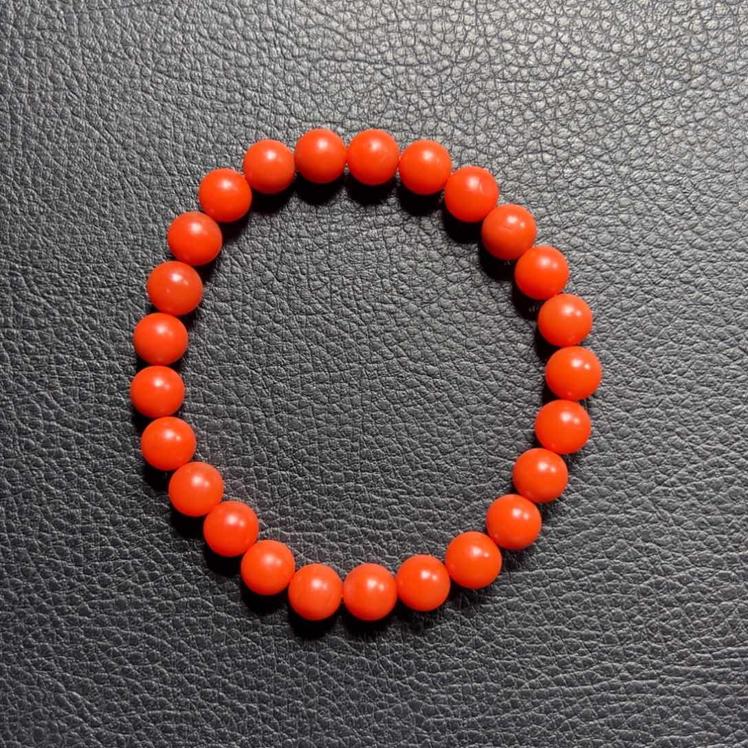 南红玛瑙7➕冷水河单圈（有裂）未镶嵌