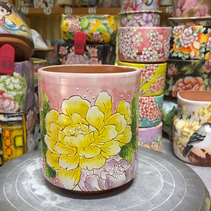 景德镇艺术手绘作品