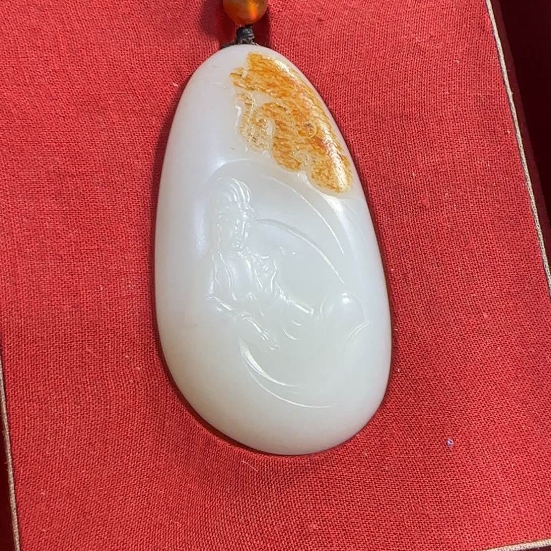 和田玉挂件未镶嵌