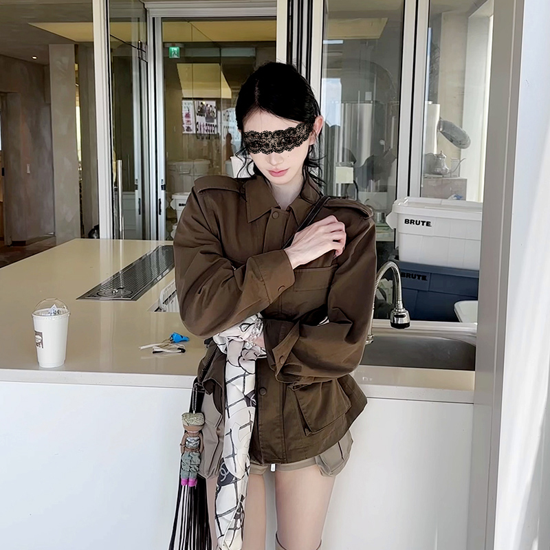 斯嘉丽的行李/SCARLETT  军阀世家 猎装短风衣夹克商品图