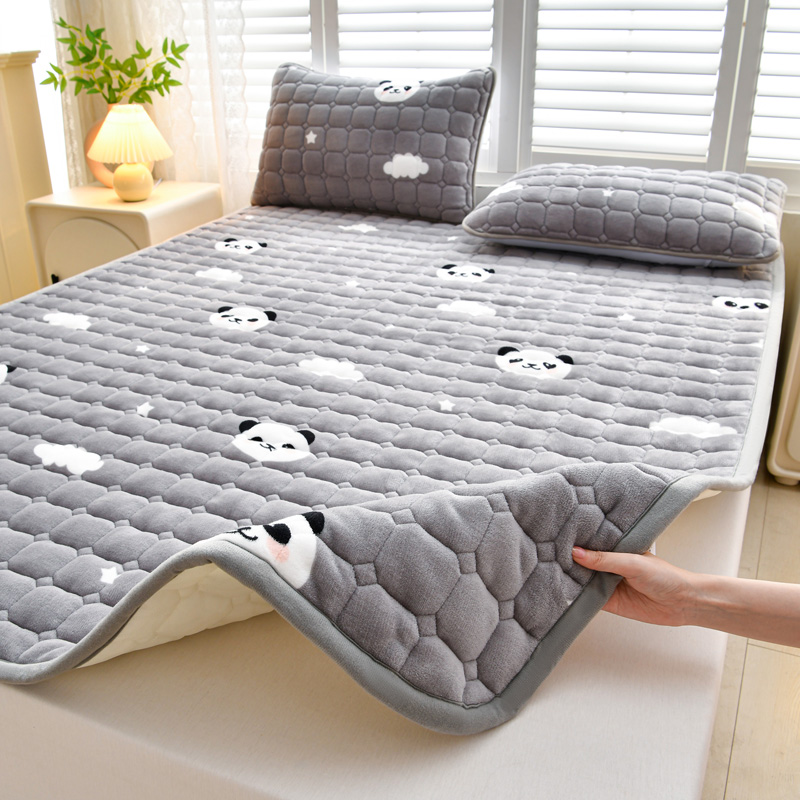 牛奶绒床垫软垫家用绒毯子垫被褥子宿舍学生单人冬季加绒床褥垫子