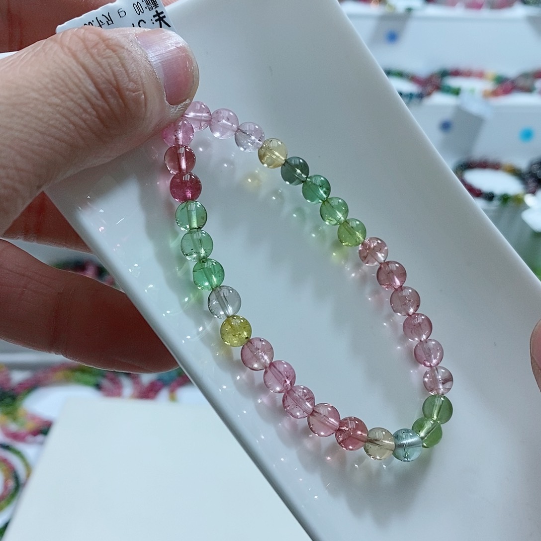 碧玺手链未镶嵌手链