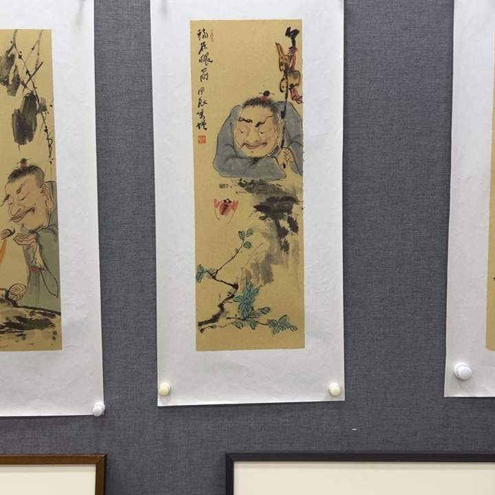 国画WYF老师作品人物