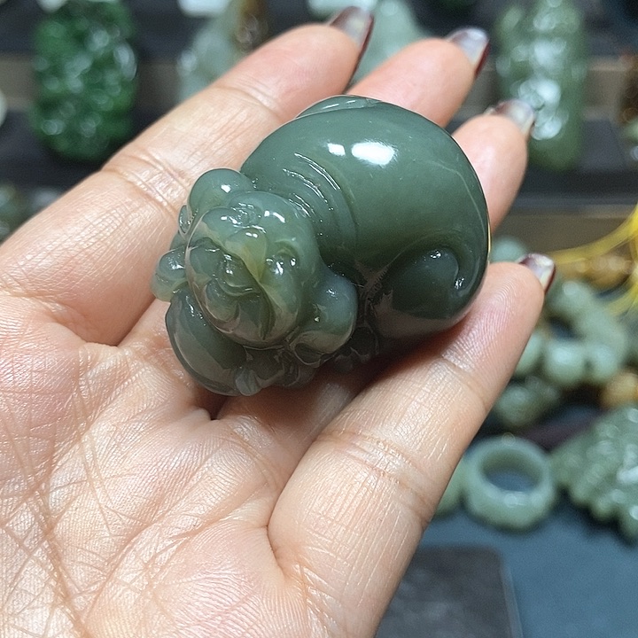 和田玉挂件未镶嵌