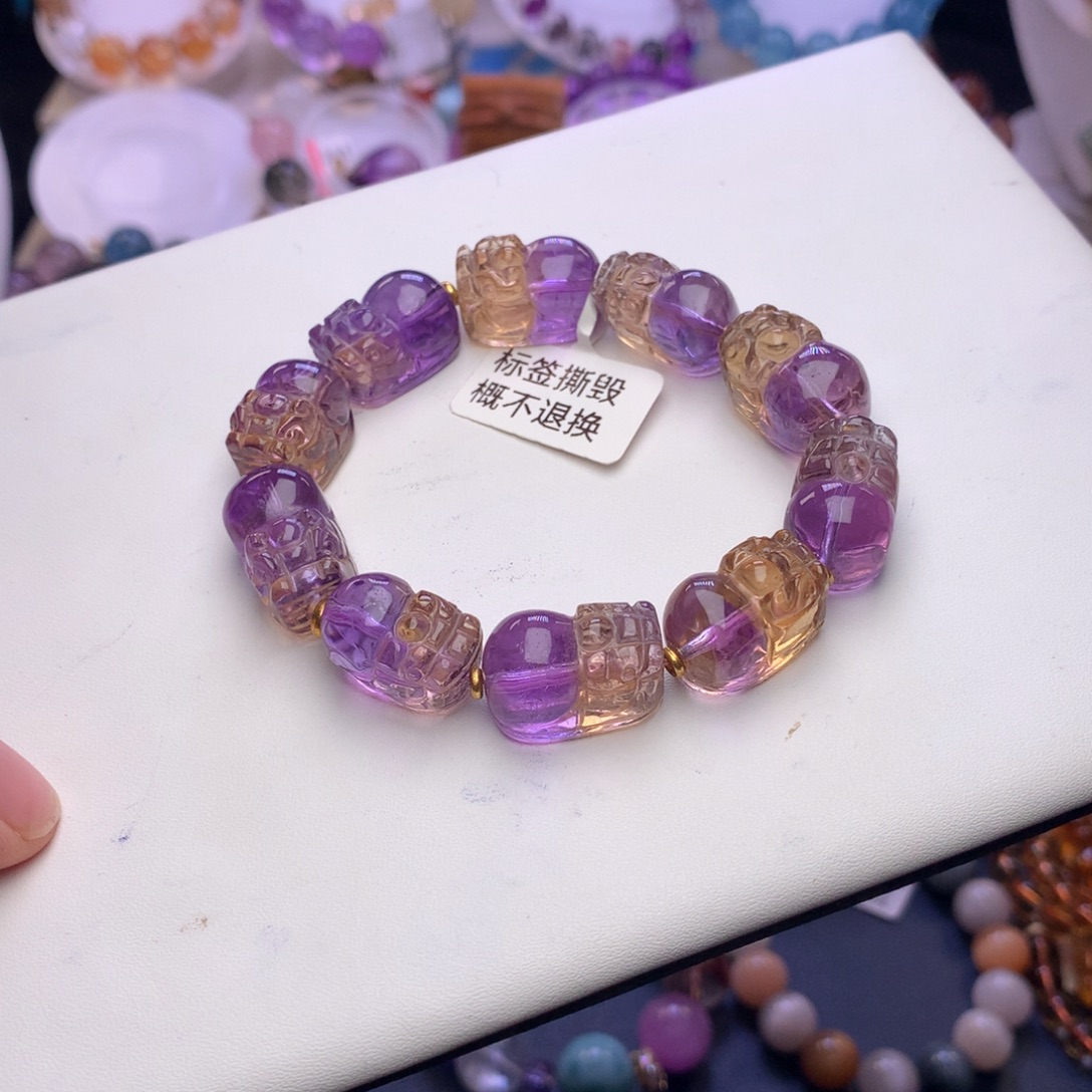 颈饰未镶嵌水晶手链