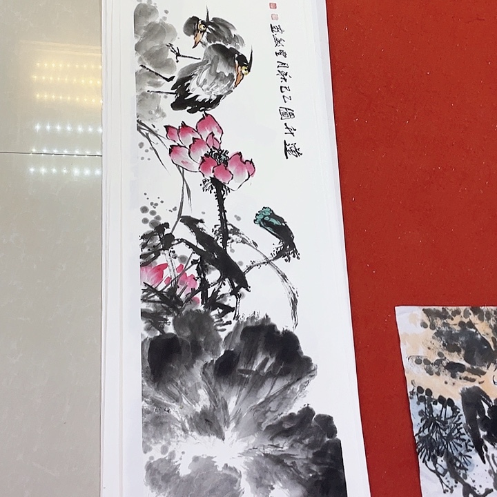 国画张圣敏先生纯手绘作品