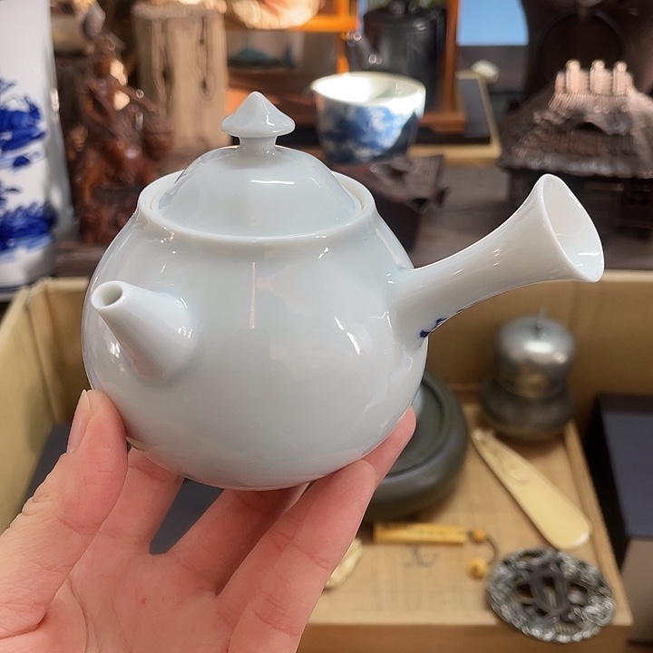 瓷中古工艺品摆件