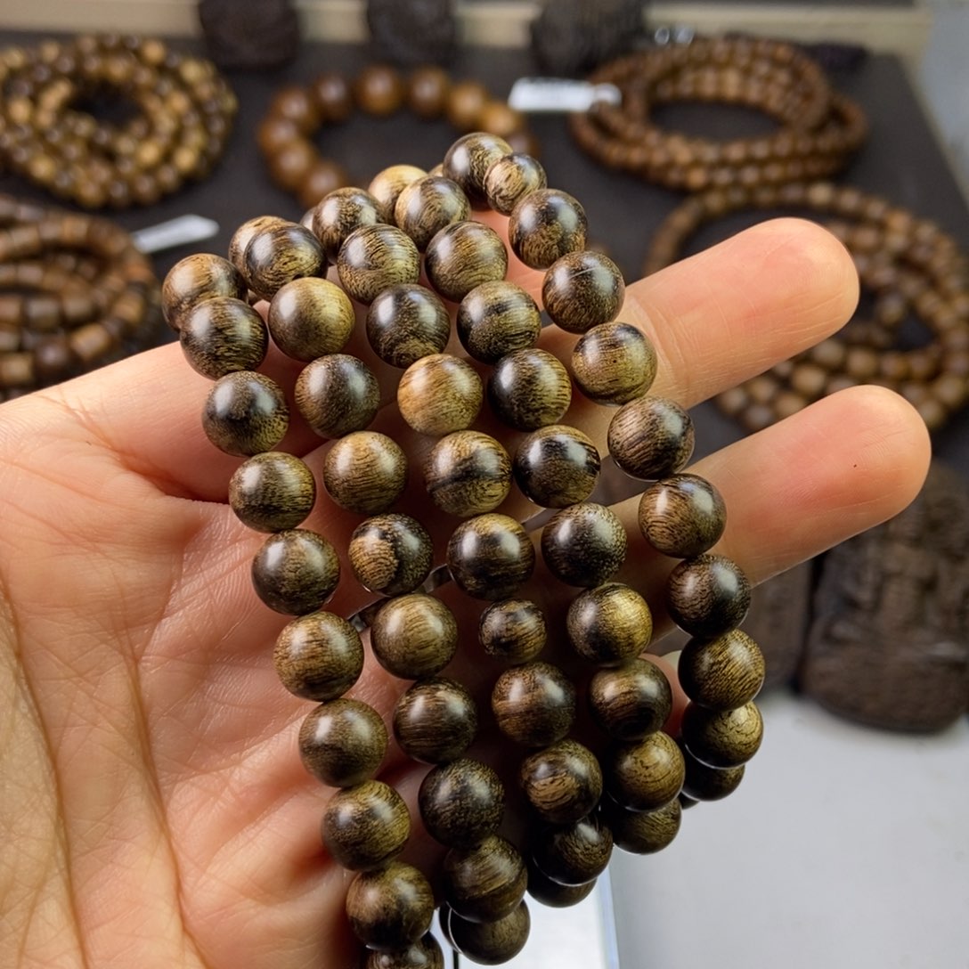 沉香手串会**鱼越南芽庄瘤疤白